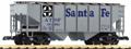 Крытый хоппер-вагон Santa Fe PIKO G (38835) Наличие уточняйте. Склад №1